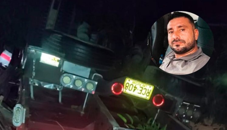 César Villareal perdió la vida en un accidente de tránsito en zona rural de Ábrego.