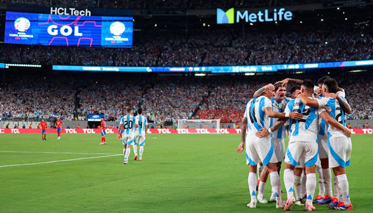 Argentina vs. Chile, Copa América 2024. 