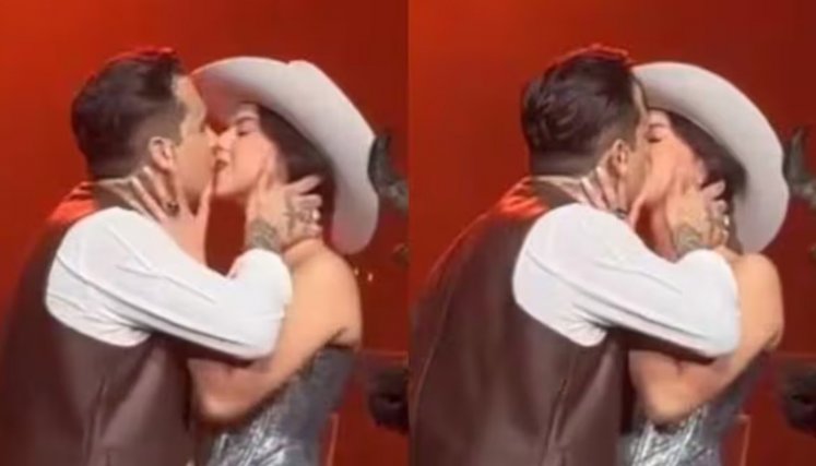 Christian Nodal y Angéla Aguilar al parecer se casaron