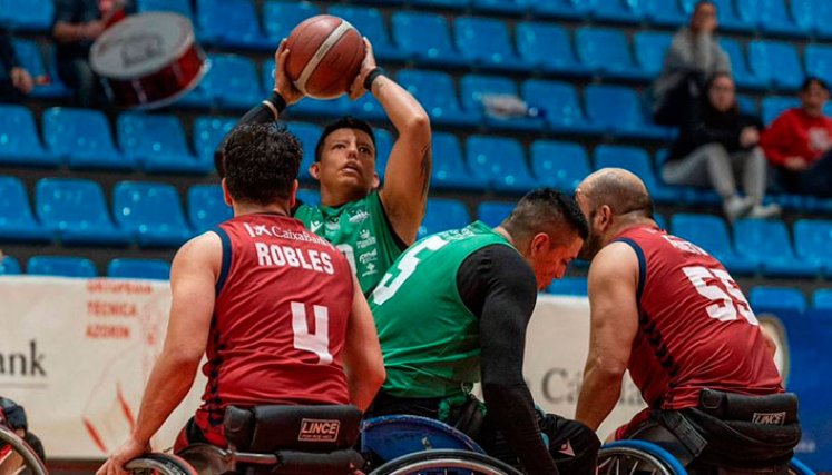 Jhon Hernández, basquetbolista cucuteño. 