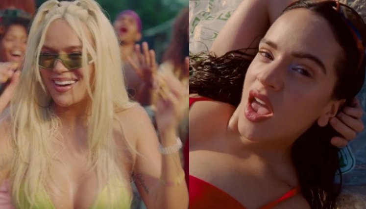 La polémica entre los fans de Karol G y Rosalía lleva varios días en X. / Foto: cortesía