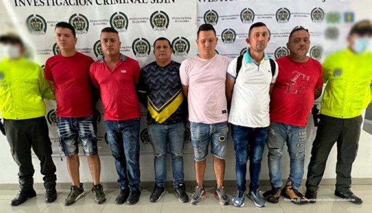 Integrantes de la banda Los de Siempre.