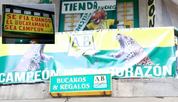 Letrero bucaramanga  campeón