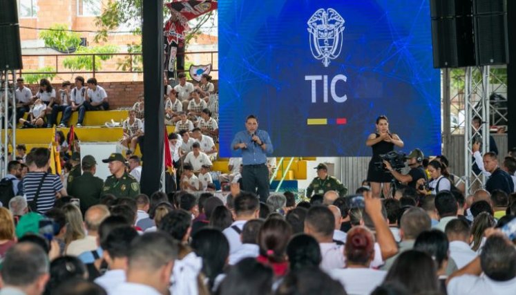 El ministro Mauricio Lizcano señaló que esta inversión para Norte de Santander es apenas el inicio de otros proyectos que quieren fortalecer en la región. / Fotos: Cortesía / La Opinión 