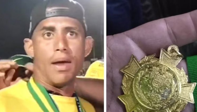 Robo de medalla