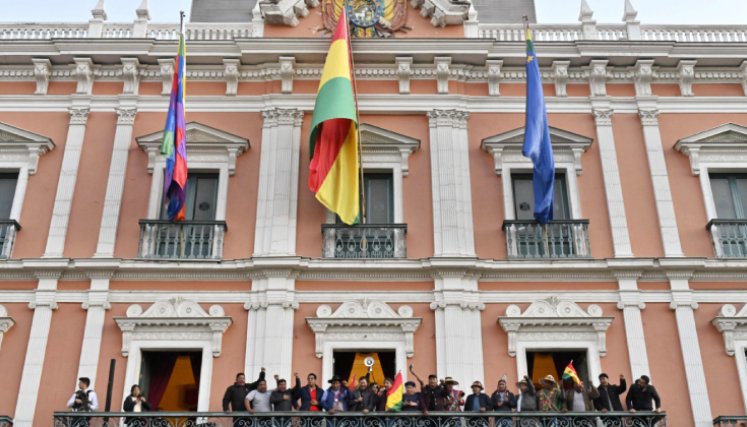 El Gobierno de Bolivia rechazó la versión del "autogolpe de Estado" dada por los presuntos cabecillas del intento de levantamiento militar. / Foto: AFP