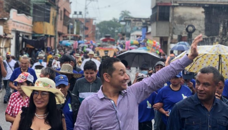 Yonnhy Liscano, alcalde del municipio Ayacucho, del estado Táchira.