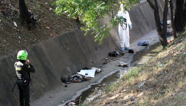 Hallaron una cabeza frente a la Sijín de Cúcuta