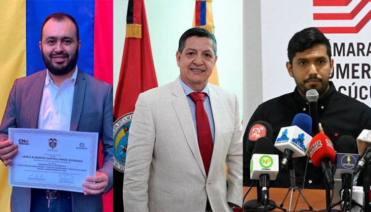 Alberto Castellanos, Rafael Cáceres, Sergio Castillo