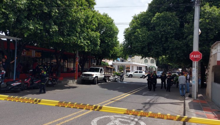 Atraco en un negocio del barrio Ciudad Jardín de Cúcuta dejó dos baleados