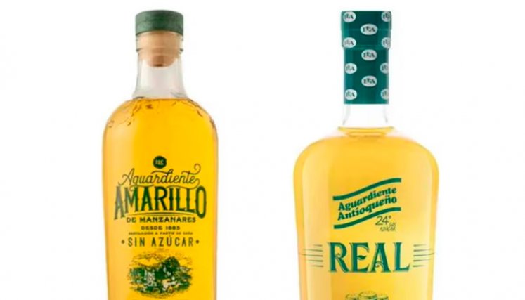 Aguardiente. Foto tomada de redes sociales