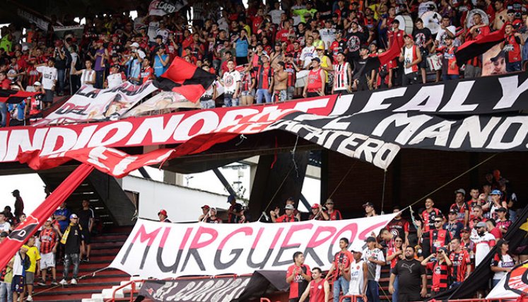 Banda del Indio, Cúcuta vs. Atlético FC. 