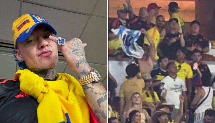 Incluso desde la selección de Argentina, el futbolista Leandro Paredes le mandó una indirecta al cantante tras el incidente con un hincha de la albiceleste.
