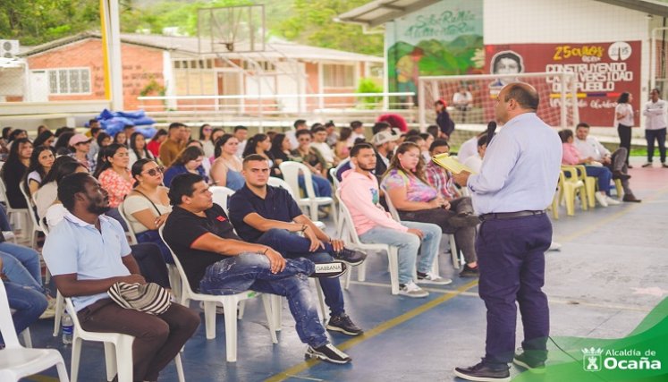 En Ocaña se desarrollan encuentros juveniles para recopilar iniciativas encaminadas a implementar los acuerdos de paz./ Foto: Cortesía