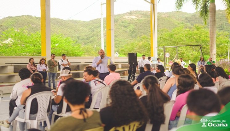 En Ocaña se desarrollan encuentros juveniles para recopilar iniciativas encaminadas a implementar los acuerdos de paz./ Foto: Cortesía