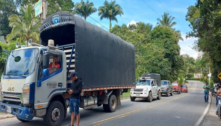 Los fines de semana es cuando más problemas de movilidad se presentan./ Foto: Cortesía / La Opinión