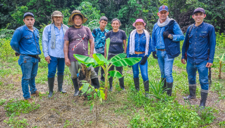 En La Gabarra 25 familias le dicen sí a la paz con la naturaleza
