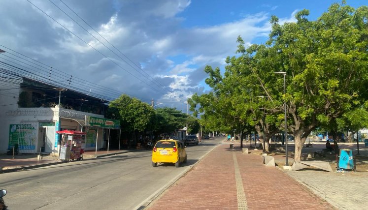 A toda hora se puede apreciar a la comunidad practicando deporte en la avenida. / Foto: Nicolás Mojica.