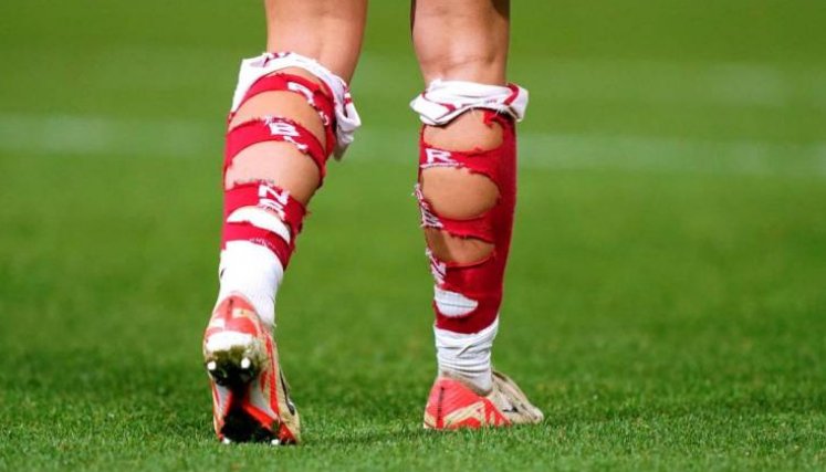 Medias jugadores de fútbol 
