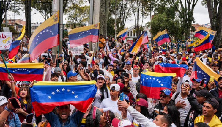 Venezolanos en Colombia. 