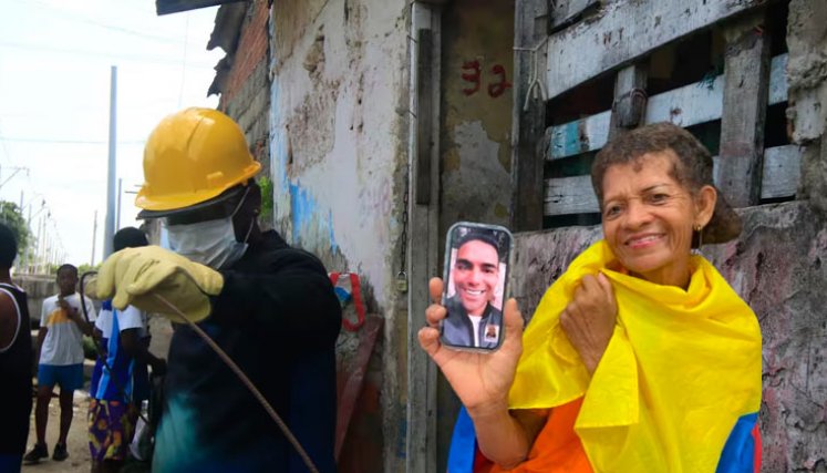 Inició demolición de la casa donde vive Alexy Hernández