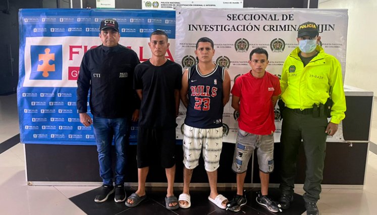Capturaron a tres presuntos sicarios de ‘Porras’ en Cúcuta