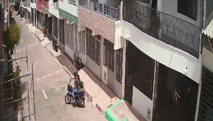 En videos quedó el robo