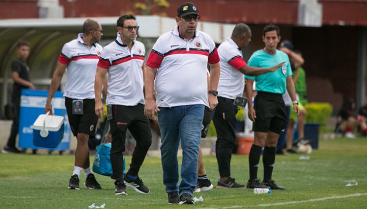 Álvaro Hernández, técnico del Cúcuta Deportivo. 