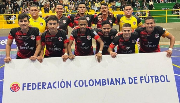 El equipo Cúcuta Futsal se encontró con un rival difícil.