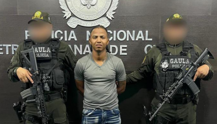 Jesús Gabriel Rodríguez fue capturado en el barrio San Mateo.