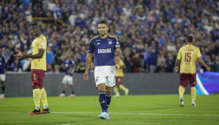 Lesión de Falcao. Foto Colprensa