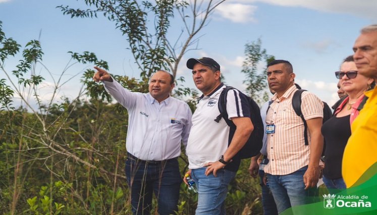 Estudian la construcción de un Centro de Atención Primaria en Salud, CAPS, en terrenos del acueducto independiente de la Ciudadela Norte de Ocaña./ Foto cortesía.