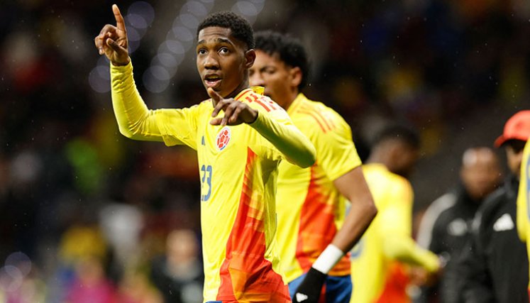 Yáser Asprilla, Selección Colombia. 