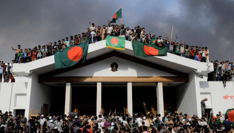 protesta en bangladesh