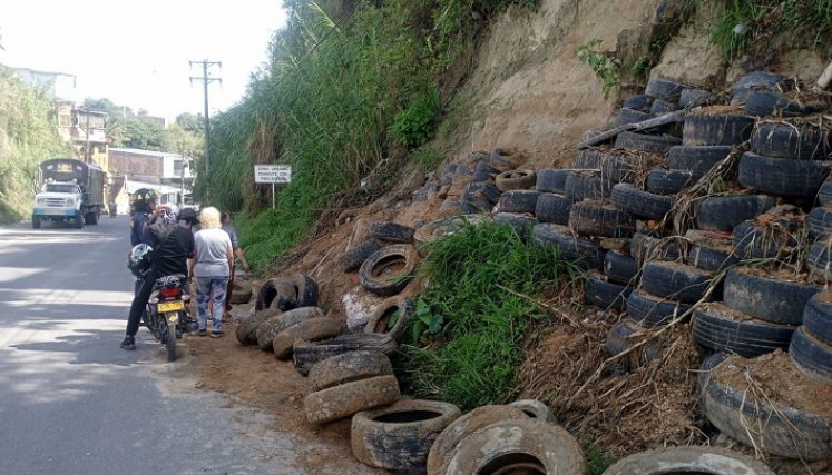 Las fuertes precipitaciones de los últimos días mantienen en alerta a los habitantes de esta zona del departamento./ Foto: Cortesía / La Opinión 