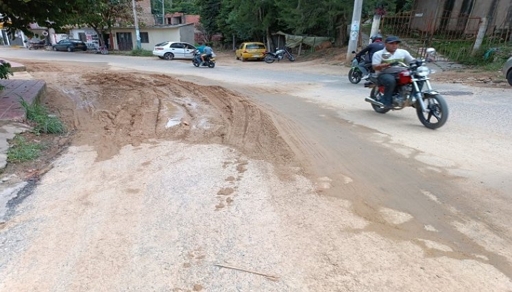 Las fuertes precipitaciones de los últimos días mantienen en alerta a los habitantes de esta zona del departamento./ Foto: Cortesía / La Opinión 