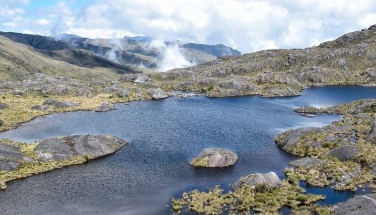 Páramo Santurbán surte de agua a municipios de Santander y Norte de Santander./Foto archivo