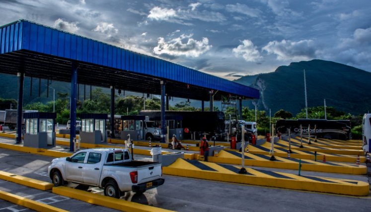 Peaje Los Acacios ubicado en el municipio de Los Patios. / Foto La Opinión