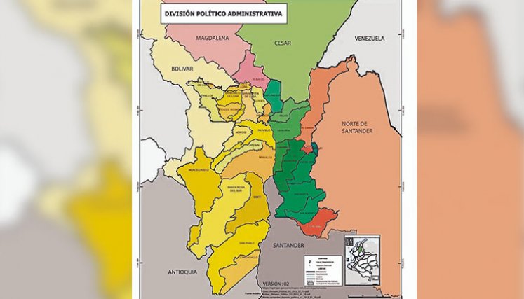 Así sería el departamento Surcaribe. Foto: Cortesía