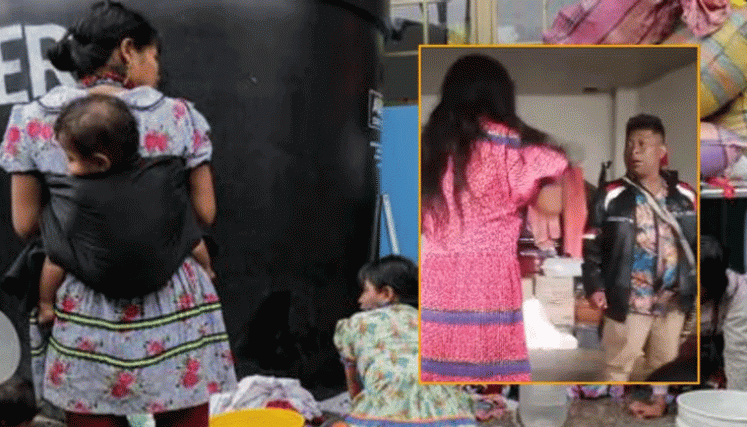 vocero indígena golpeó a su esposa