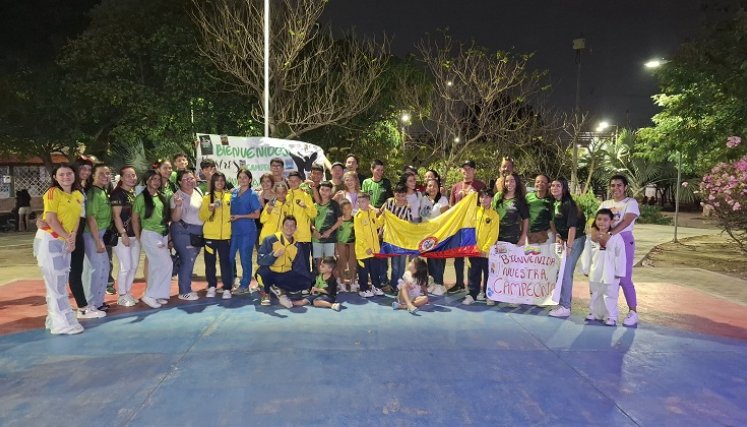 Los taekwondistas cucuteños fueron protagonistas en el torneo.