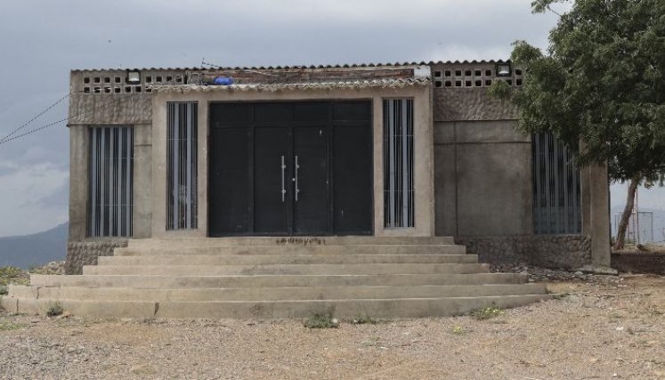 La capilla El Calvario fue donada por un líder comunal de esa época. 