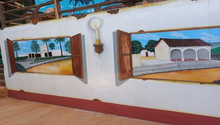 Murales de la gastronomía de los ocañeros se podrán apreciar a lo largo del recorrido./ Foto: cortesía