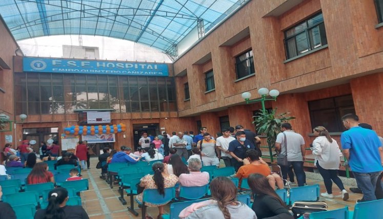La sección de urgencias del hospital de Ocaña colapsa y se requiere la ampliación del centro asistencial. /Foto cortesía: la Opinión.