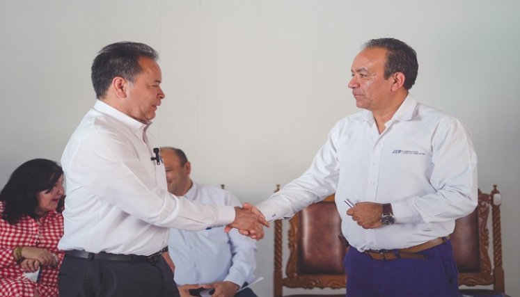 En Ocaña se suscribió el convenio interadministrativo para cumplir con los acuerdos de paz.