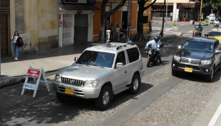La Alcaldía inició el proceso de actualización de imágenes 360° de la ciudad.