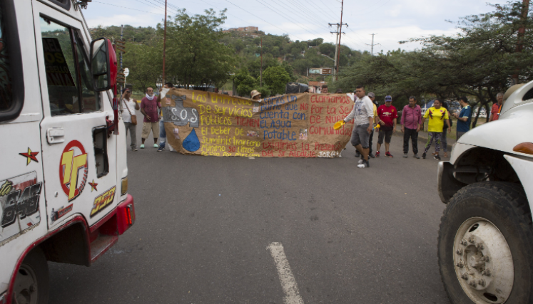En las últimas semanas se han registrado protestas de diferentes comunidades por escasez de agua.