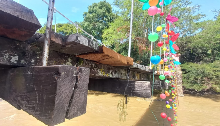 El puente La Hamaca será sometido a mantenimiento. 
