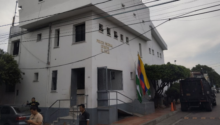 Las víctimas llegaron hasta la estación de Policía de El Zulia.