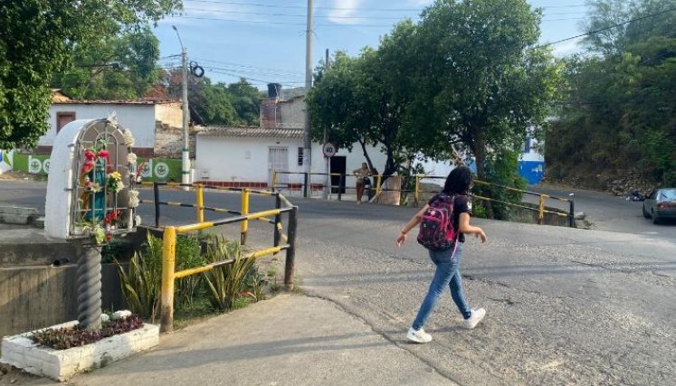 La curva de ´Pelelojo’ es uno de los sectores más peligrosos de la ciudad. 